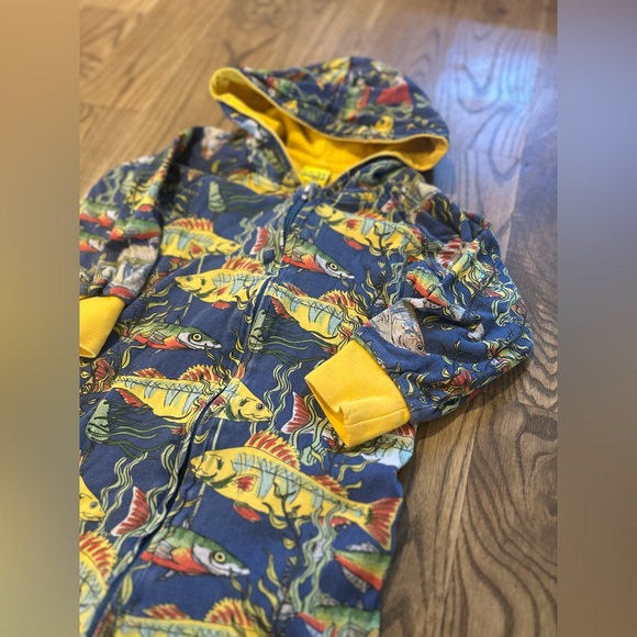 We call them “Saturday Suits” - lined hooded full jumpsuit fish - Picture 2 of 9